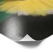 Bailarinas con preciosos colores vivos fotodruck (Ecke)
