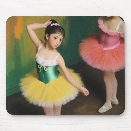 Bailarinas con preciosos colores vivos mousepad (Vorne)