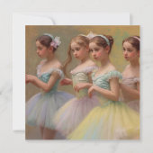 Bailarinas en el estilo de Degas Tarjeta (Vorderseite)
