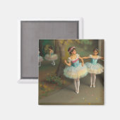 Bailarinas en el estilo romántico magnet (Vorderseite/Rückseite)