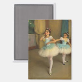 Bailarinas en el estilo romántico magnet (Vorderseite/Rückseite)
