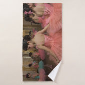 Bailarinas en una gran sala de estilo rocóco badehandtuch (Badehandtuch)