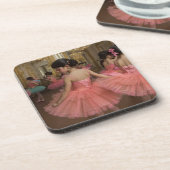 Bailarinas en una gran sala de estilo rocóco getränkeuntersetzer (Linke Seite)