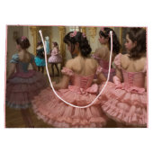 Bailarinas en una gran sala de estilo rocóco große geschenktüte (Rückseite)