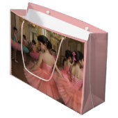 Bailarinas en una gran sala de estilo rocóco große geschenktüte (Vorderseite Schrägansicht)