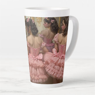Bailarinas en una gran sala de estilo rocóco milchtasse
