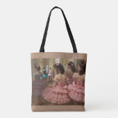 Bailarinas en una gran sala de estilo rocóco tasche (Rückseite)