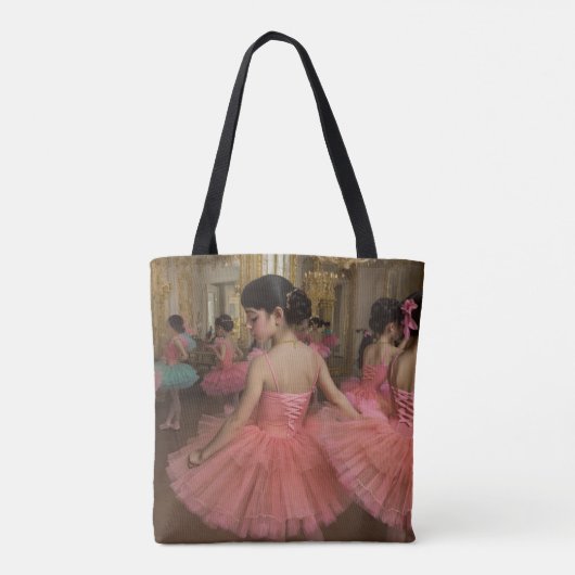 Bailarinas en una gran sala de estilo rocóco tasche (Rückseite)