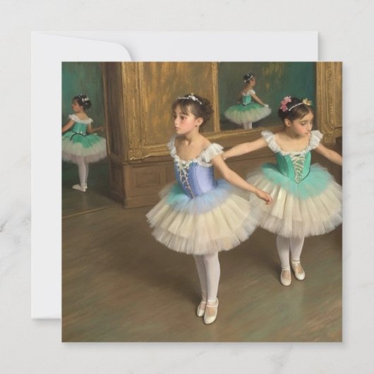 Bailarinas esperando para actuar (Rückseite)