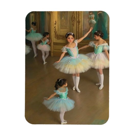 Bailarinas esperando para actuar magnet (Vertikal)
