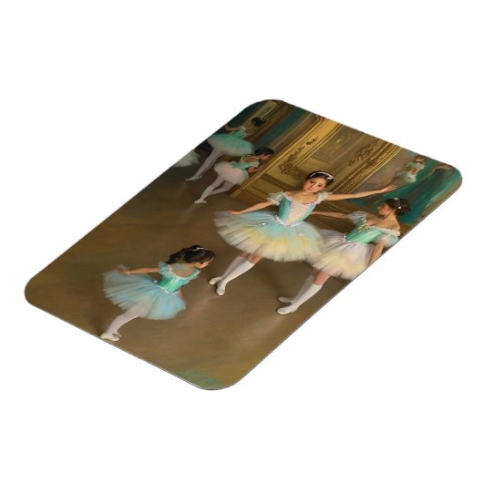 Bailarinas esperando para actuar magnet (Linke Seite)