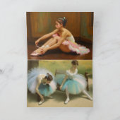 Bailarinas inspiradas por Degas Dankeskarte (Innenseite)