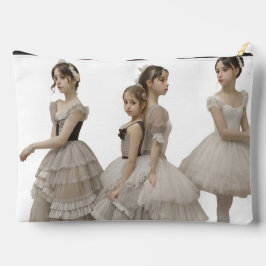 Bailarinas románticas bolsa de maquillage zubehörtasche