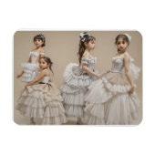 Bailarinas románticas magnet (Horizontal)