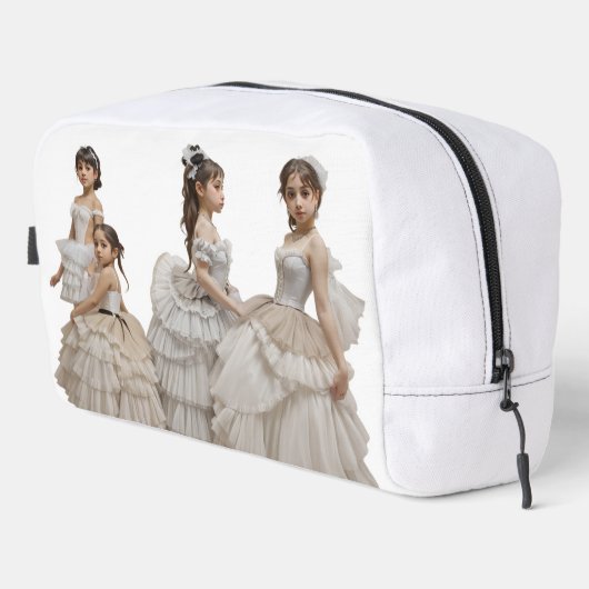 Bailarinas románticas waschbeutel (Rechte Ecke)