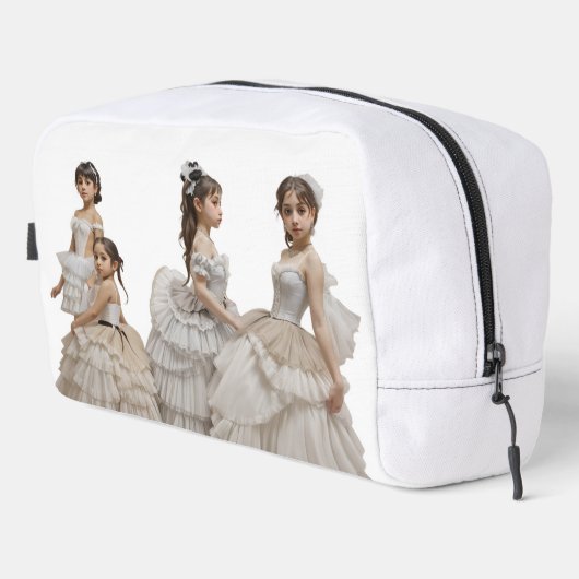 Bailarinas románticas waschbeutel (Rechte Ecke)