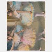 Bailarines detrás del escenario Postcard Fleecedecke (Vorderseite)