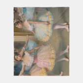 Bailarines detrás del escenario Postcard Fleecedecke (Vorderseite)