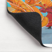 Baile Folklorico Dance Mousepad (Ecke)
