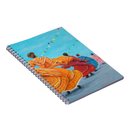 Baile Folklorico Dance Notizblock (Rechte Seite)