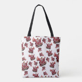 Baile FOlklorico Vestido Rojo Tasche (Rückseite)