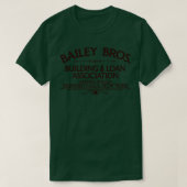 Bailey Bros Gebäude Loan Bedford Fall NY T-Shirt (Design vorne)