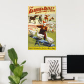 Bailey Circus - Circa 1900 Poster (Heimbüro)