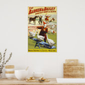 Bailey Circus - Circa 1900 Poster (Küche)