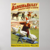 Bailey Circus - Circa 1900 Poster (Vorne)