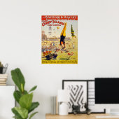 Bailey Circus - Circa 1900 Poster (Heimbüro)