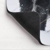 Bailey das Patterdale Terrier Mousepad (Ecke)