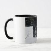 Bailey das Patterdale Terrier Tasse (Links)