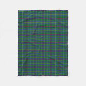 Bailey Family Tartan Kariertes Muster Fleecedecke (Vorderseite)