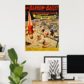 Bailey Grand Water Circus 1895 Poster (Heimbüro)