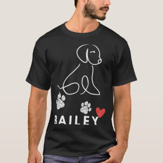 Bailey Hund Nasogovernment Agencyl Plgovernment T-Shirt