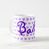 Bailey in Lila Kaffeetasse (Vorderseite Links)