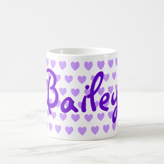Bailey in Lila Kaffeetasse (Mittel)