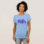 Bailey in Lila T-Shirt (Vorne ganz)