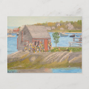 Bailey Island Fisherman's Shed Postkarte