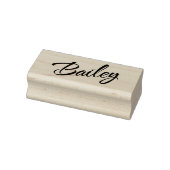 Bailey name cursive dekorative Skript-Schriftart Gummistempel (Stempel)
