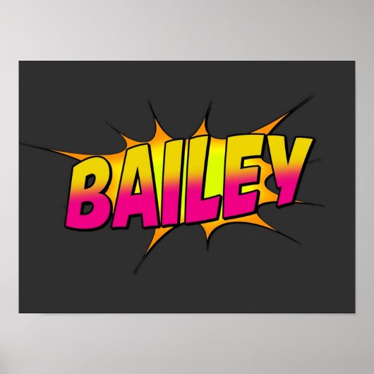 Bailey Poster (Vorne)