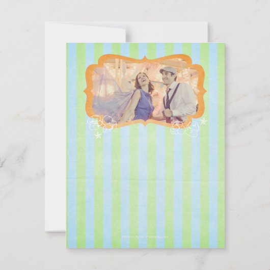 Bailey Save the Date Ankündigungen (Rückseite)