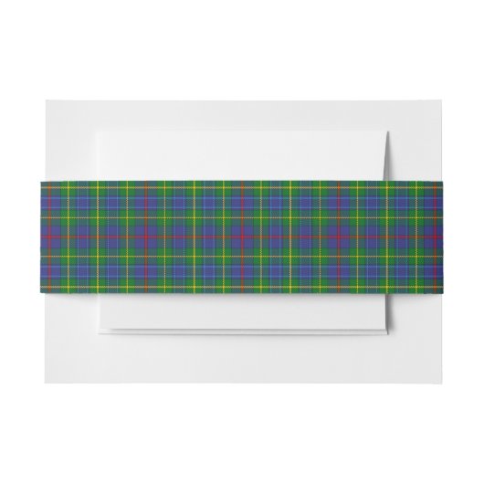 Bailey Scottish Tartan Belly Band (Vorderseite Beispiel)