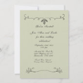 Bailey Wedding Einladung (Rückseite)