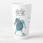 'Bailey' - Wie du im Leben auftauchen kannst! Mug Milchtasse (Vorderseite)