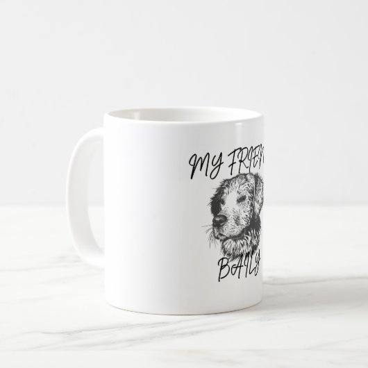 Baileys bester Buddy: Hunde über Tasse (Vorderseite Links)