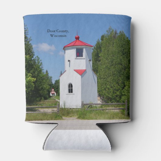 Baileys Harbor Range Lights können kühler werden Dosenkühler (Rückseite)