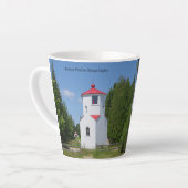 Baileys Harbor Range Lights Latte-Tasse Milchtasse (Linke Ecke)
