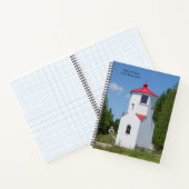 Baileys Harbor Range Lights Notizbuch (Innenseite)