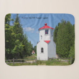 Baileys Harbor Range Lights Sherpa-Decke Sherpadecke